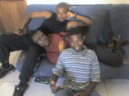 Moi,Eddine et Ibou